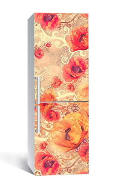 65х200 см Вінілова плівка на холодильник, декоративні наклейки на холодильник, наліпки на холодильник 29-NNH, фото 1