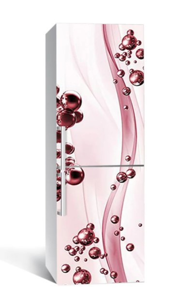 65х200 см Вінілова плівка на холодильник, декоративні наклейки на холодильник, наліпки на холодильник 35-NNH, фото 1