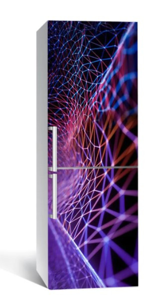 65х200 см Вінілова плівка на холодильник, декоративні наклейки на холодильник, наліпки на холодильник 36-NNH, фото 1