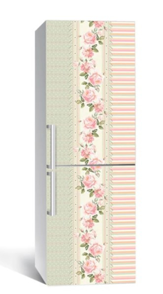 65х200 см Вінілова плівка на холодильник, декоративні наклейки на холодильник, наліпки на холодильник 55-NNH, фото 1