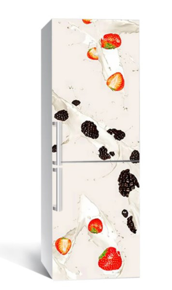 65х200 см Вінілова плівка на холодильник, декоративні наклейки на холодильник, наліпки на холодильник 67-NNH, фото 1