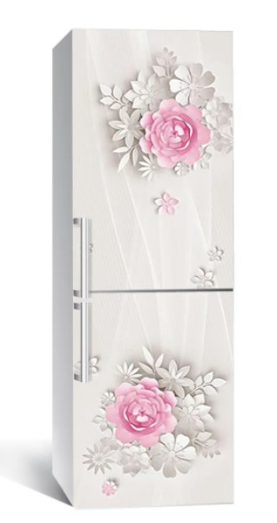 65х200 см Вінілова плівка на холодильник, декоративні наклейки на холодильник, наліпки на холодильник 68-NNH, фото 1