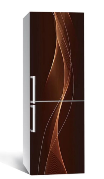 65х200 см Вінілова плівка на холодильник, декоративні наклейки на холодильник, наліпки на холодильник 72-NNH, фото 1