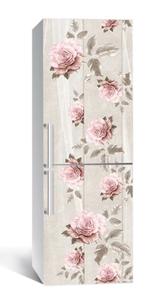 65х200 см Вінілова плівка на холодильник, декоративні наклейки на холодильник, наліпки на холодильник 83-NNH, фото 1