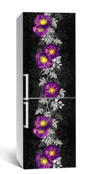 65х200 см Вінілова плівка на холодильник, декоративні наклейки на холодильник, наліпки на холодильник 85-NNH, фото 1