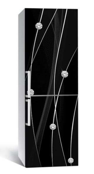 65х200 см Вінілова плівка на холодильник, декоративні наклейки на холодильник, наліпки на холодильник 86-NNH, фото 1