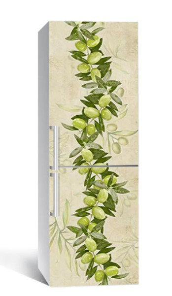 65х200 см Вінілова плівка на холодильник, декоративні наклейки на холодильник, наліпки на холодильник 96-NNH, фото 1