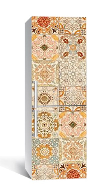 65х200 см Вінілова плівка на холодильник, декоративні наклейки на холодильник, наліпки на холодильник 101-NNH, фото 1