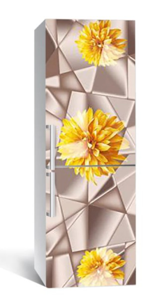 65х200 см Вінілова плівка на холодильник, декоративні наклейки на холодильник, наліпки на холодильник 105-NNH, фото 1