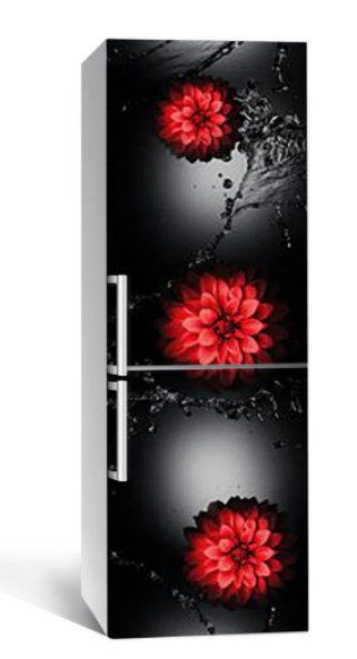 65х200 см Вінілова плівка на холодильник, декоративні наклейки на холодильник, наліпки на холодильник 109-NNH, фото 1