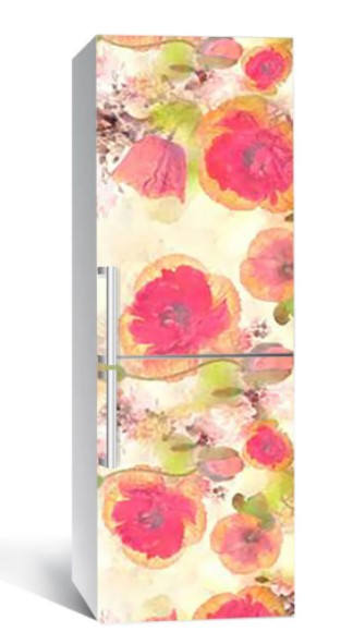 65х200 см Вінілова плівка на холодильник, декоративні наклейки на холодильник, наліпки на холодильник 111-NNH, фото 1