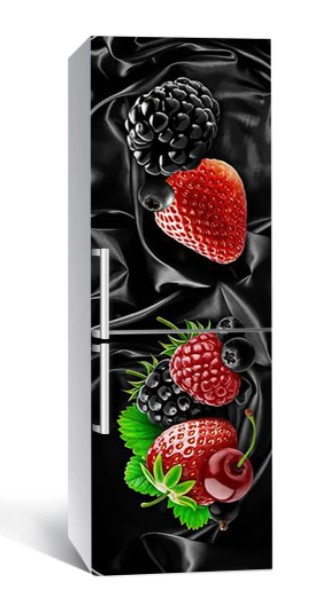 65х200 см Вінілова плівка на холодильник, декоративні наклейки на холодильник, наліпки на холодильник 114-NNH, фото 1