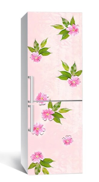 65х200 см Вінілова плівка на холодильник, декоративні наклейки на холодильник, наліпки на холодильник 117-NNH, фото 1