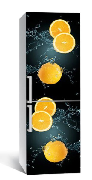 65х200 см Вінілова плівка на холодильник, декоративні наклейки на холодильник, наліпки на холодильник 122-NNH, фото 1