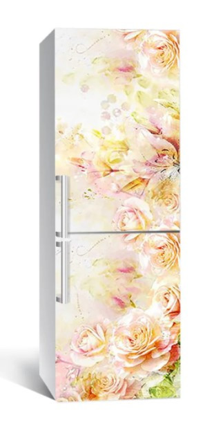 Вінілова плівка на холодильник самоклейка 141-NNH 60x180 см, інтер'єрні наліпки для холодильника на кухню, фото 1