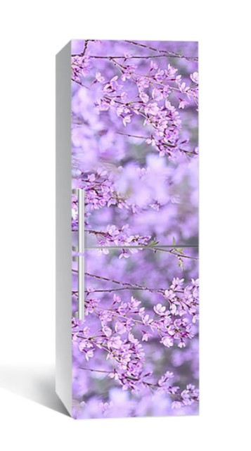 Вінілова плівка на холодильник самоклейка 146-NNH 60x180 см, інтер'єрні наліпки для холодильника на кухню, фото 1