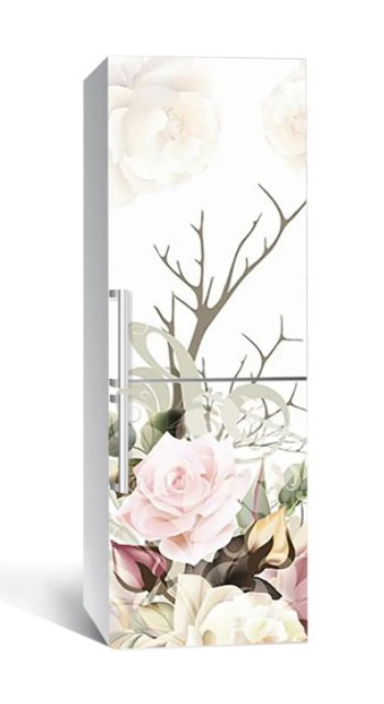 65х200 см Вінілова плівка на холодильник, декоративні наклейки на холодильник, наліпки на холодильник 153-NNH, фото 1