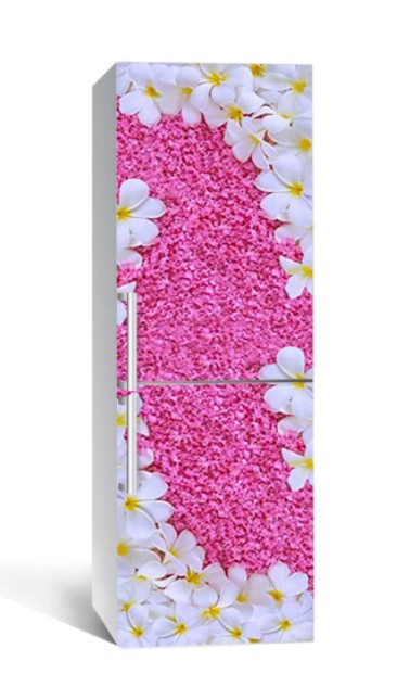 65х200 см Вінілова плівка на холодильник, декоративні наклейки на холодильник, наліпки на холодильник 156-NNH, фото 1