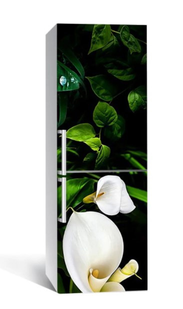 65х200 см Вінілова плівка на холодильник, декоративні наклейки на холодильник, наліпки на холодильник 167-NNH, фото 1