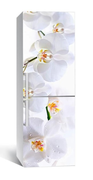 65х200 см Вінілова плівка на холодильник, декоративні наклейки на холодильник, наліпки на холодильник 169-NNH, фото 1