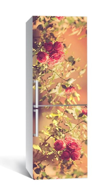 Вінілова наклейка на холодильник самоклейка 185-NNH 60x180 см, наліпки для холодильника, фото 1