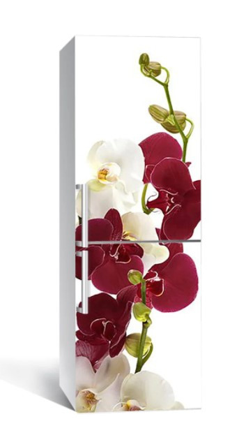 65х200 см Вінілова плівка на холодильник, декоративні наклейки на холодильник, наліпки на холодильник 196-NNH, фото 1