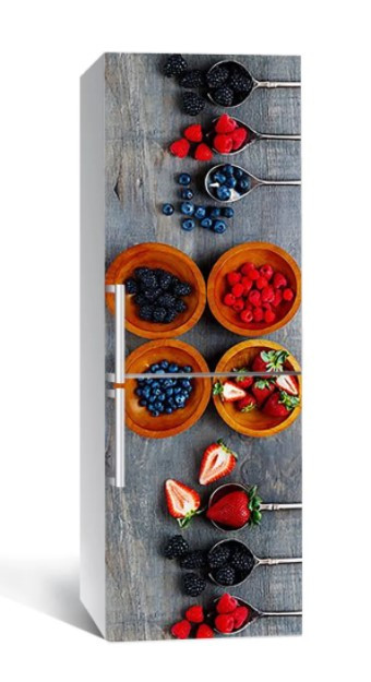 65х200 см Плівка самоклеюча для холодильника, декор холодильника, шпалери для холодильника 208-NNH, фото 1