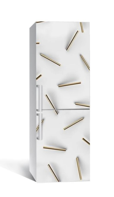 65х200 см Плівка самоклеюча для холодильника, декор холодильника, шпалери для холодильника 212-NNH, фото 1