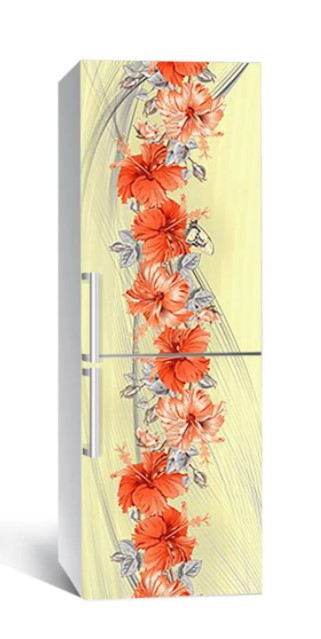 65х200 см Плівка самоклеюча для холодильника, декор холодильника, шпалери для холодильника 221-NNH, фото 1