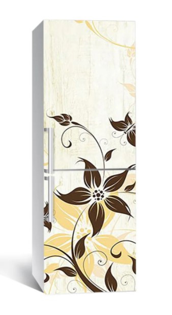 65х200 см Плівка самоклеюча для холодильника, декор холодильника, шпалери для холодильника 227-NNH, фото 1