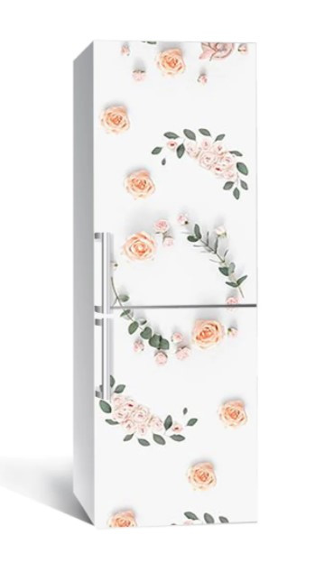 65х200 см Плівка самоклеюча для холодильника, декор холодильника, шпалери для холодильника 228-NNH, фото 1