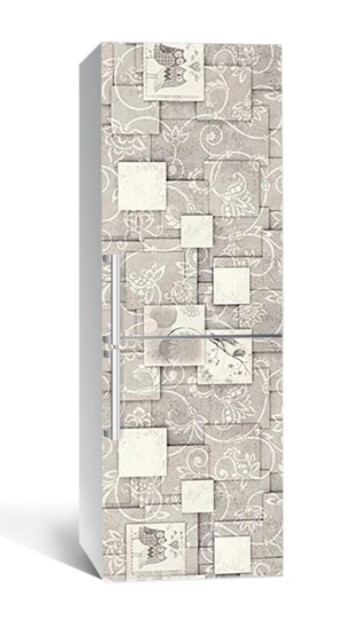 65х200 см Плівка самоклеюча для холодильника, декор холодильника, шпалери для холодильника 229-NNH, фото 1