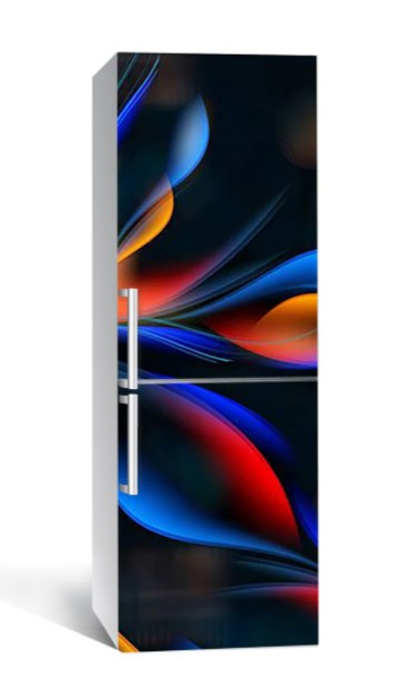 65х200 см Плівка самоклеюча для холодильника, декор холодильника, шпалери для холодильника 239-NNH, фото 1