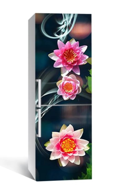 65х200 см Плівка самоклеюча для холодильника, декор холодильника, шпалери для холодильника 268-NNH, фото 1