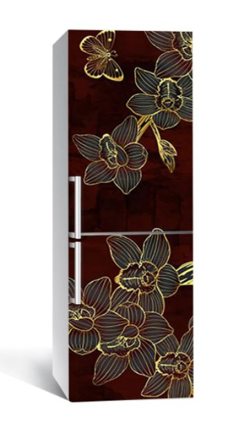 65х200 см Плівка самоклеюча для холодильника, декор холодильника, шпалери для холодильника 274-NNH, фото 1