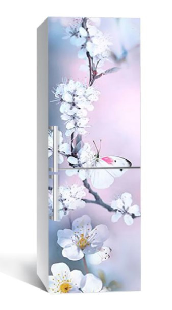 65х200 см Плівка самоклеюча для холодильника, декор холодильника, шпалери для холодильника 282-NNH, фото 1