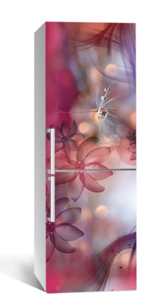 65х200 см Плівка самоклеюча для холодильника, декор холодильника, шпалери для холодильника 301-NNH, фото 1