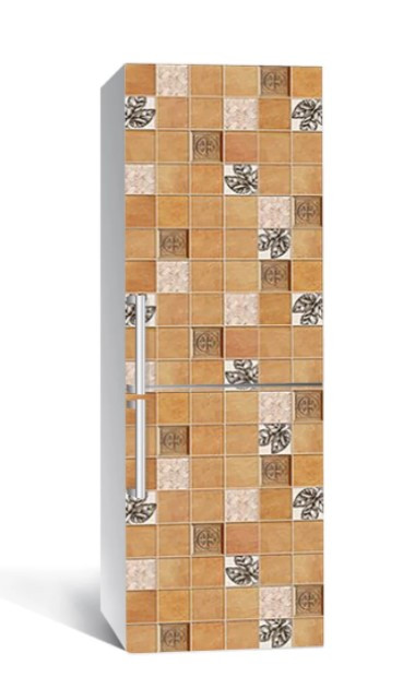 65х200 см Плівка самоклеюча для холодильника, декор холодильника, шпалери для холодильника 321-NNH, фото 1