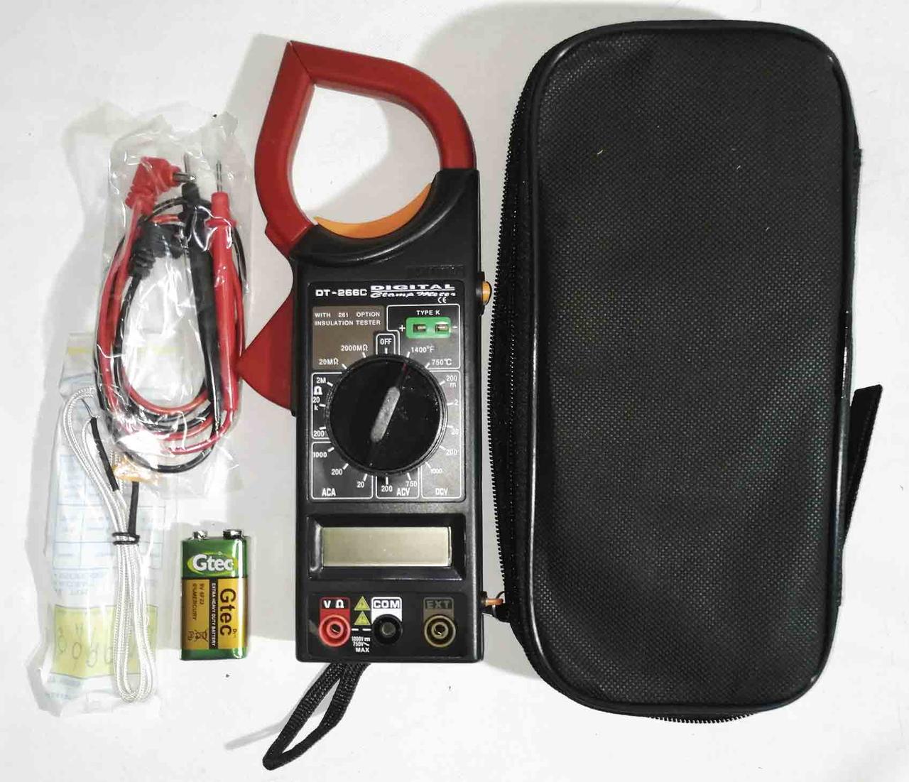 Струмові кліщі DT 266 C, фото 1