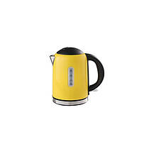 ЕЛЕКТРИЧНИЙ ЧАЙНИК JVD® MV CANARY 1500 Вт, 1 Л (ЖОВТИЙ)