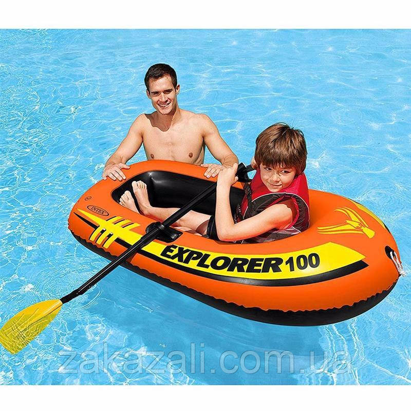 ✅ Надувний човен 58329NP Intex Explorer 100