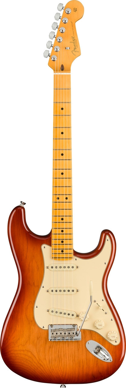 Електрогітара FENDER AMERICAN PRO II STRATOCASTER MN SIENNA SUNBURST, фото 1