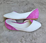 Шкіряні балетки, фото 3