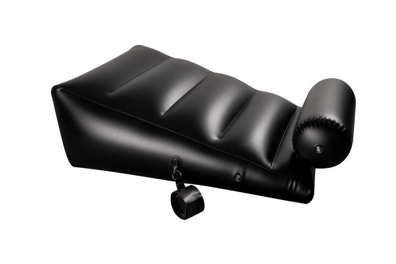 Подушка для сексу з 2 знімними манжетами DARK MAGIC RAMP WEDGE INFLATABLE CUSHION