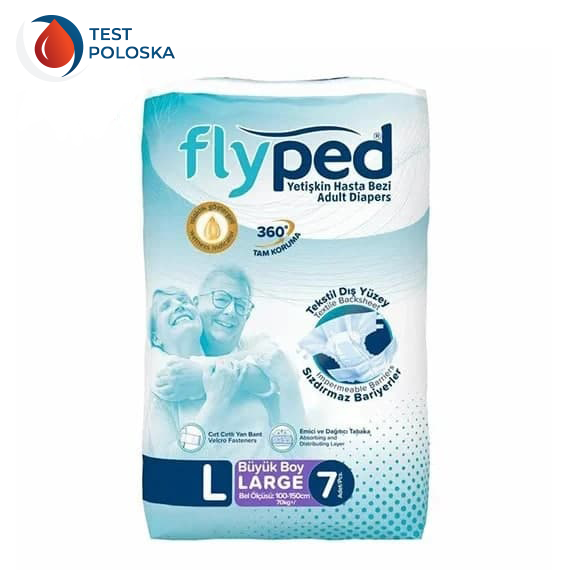 Підгузники для дорослих Fly Ped, розмір L, 7 шт.