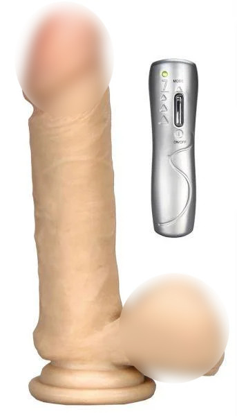 Вібраційний масажер з обертанням Vibrator Vibrator 7FUNT 7INCH 7INCH.