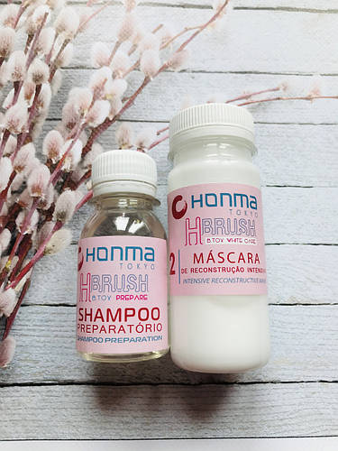 НАБІР HONMA TOKYO ДЛЯ ВОЛОССЯ H-BRUSH BOTOX 100 +50 мл, ціна 600 грн ...