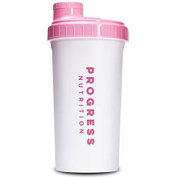 Шейкер Progress Nutrition Shaker White Pink (700 мл)(БІЛО-РОЖЕВИЙ)