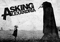 Плакат Asking Alexandria "The Black"