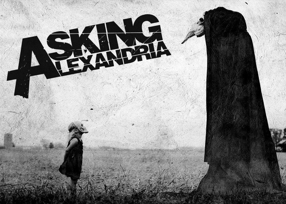 Плакат Asking Alexandria "The Black"